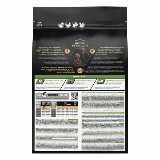 PURINA® PRO PLAN® LARGE ATHLETIC PUPPY HEALTHY START - RICHE EN POULET - Croquettes pour grand chiot athlétique