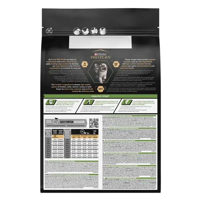 PURINA® PRO PLAN® MEDIUM PUPPY HEALTHY START - RICHE EN POULET - Croquettes chiot de taille moyenne