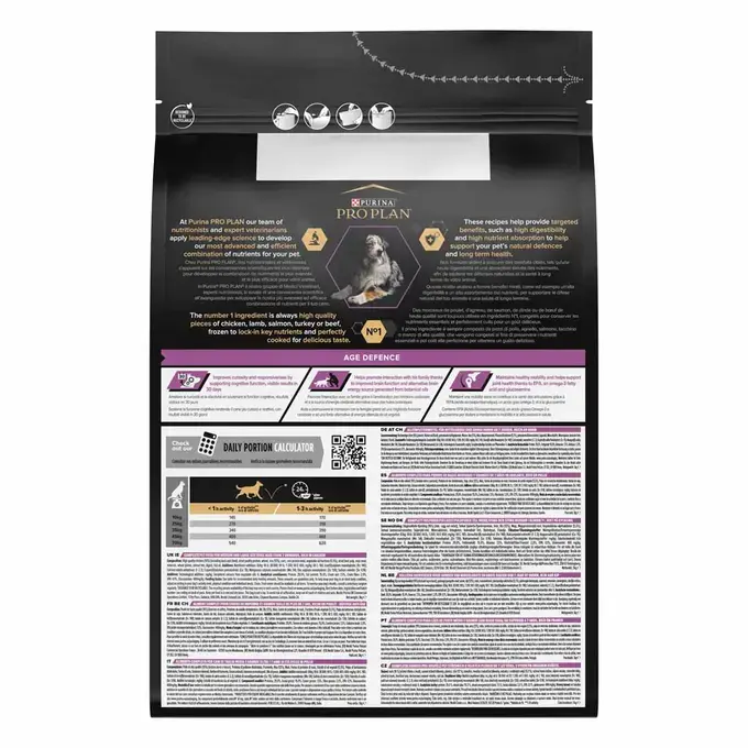 PURINA® PRO PLAN® MEDIUM & LARGE ADULT 7+ AGE DEFENSE - RICHE EN POULET - Croquettes pour chien senior de moyenne et grande t