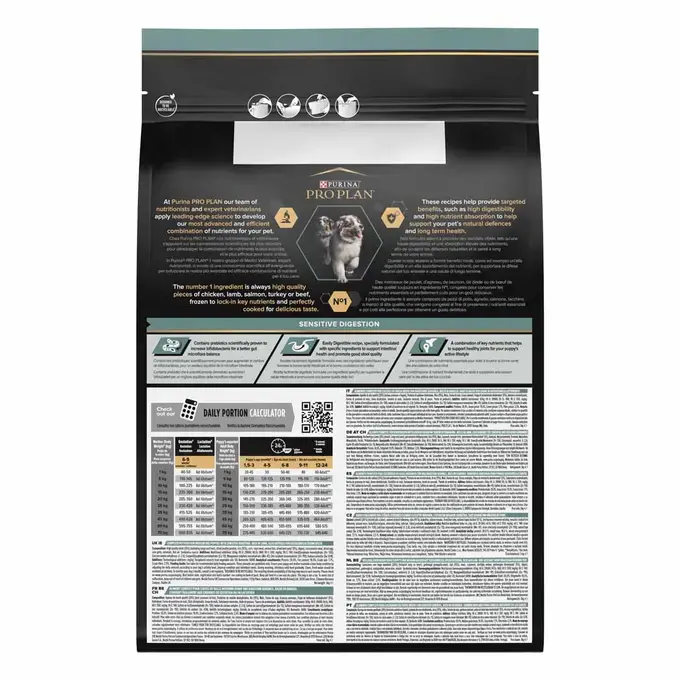 PURINA® PRO PLAN® MEDIUM PUPPY SENSITIVE DIGESTION - RICHE EN AGNEAU - Croquettes pour chien à la digestion sensible