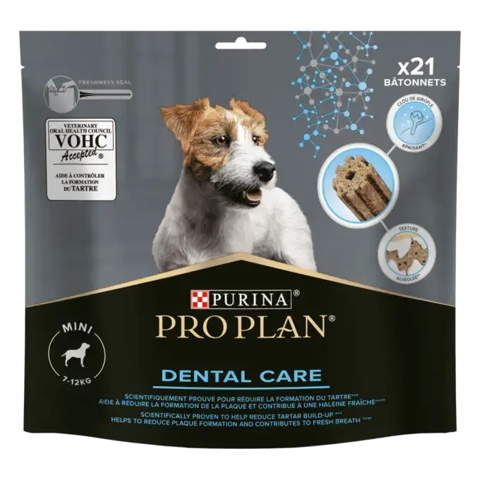 Pro Plan Dental Care small Batonnets a macher pour chien Purina