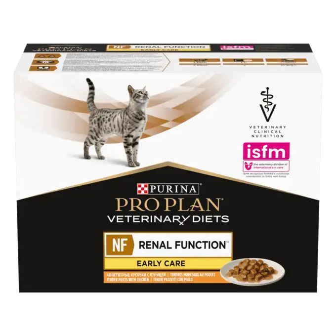 Purina® Pro Plan® Veterinary Diets Feline NF Renal Function Early Care - Sachets pour Chat souffrant d'Insuffisance Rénale en