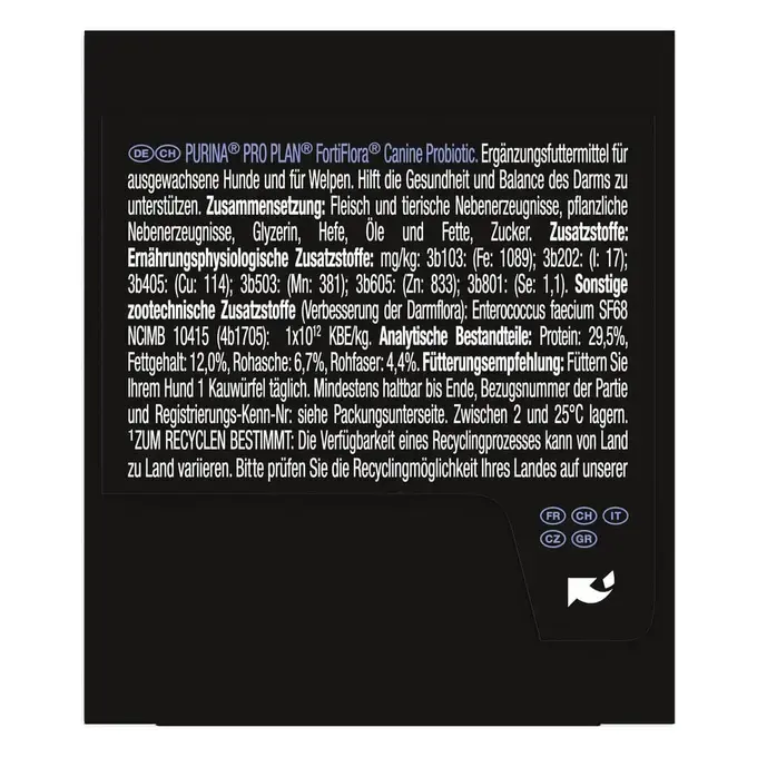PURINA® PRO PLAN® CANINE FORTIFLORA® Bouchées à croquer - Supplément probiotique pour chien