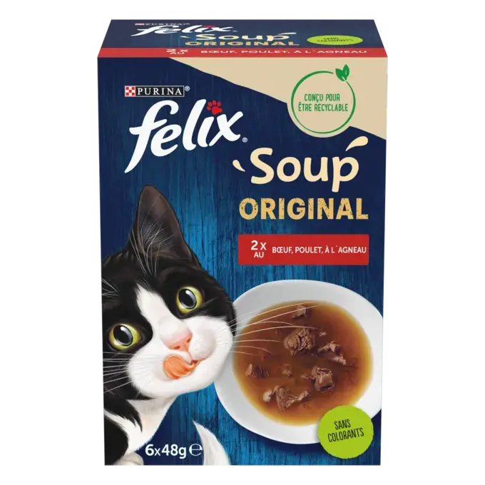 MHI FELIX Soup pour chat Sélection de la Campagne