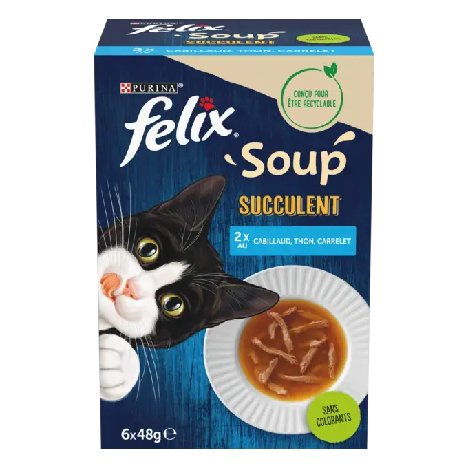 FELIX® Soup Succulent sélection de Poissons 