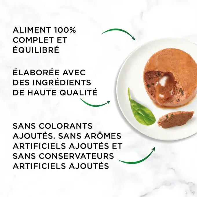 GOURMET® NATURE'S CREATIONS Mousselines Cœur en Sauce 