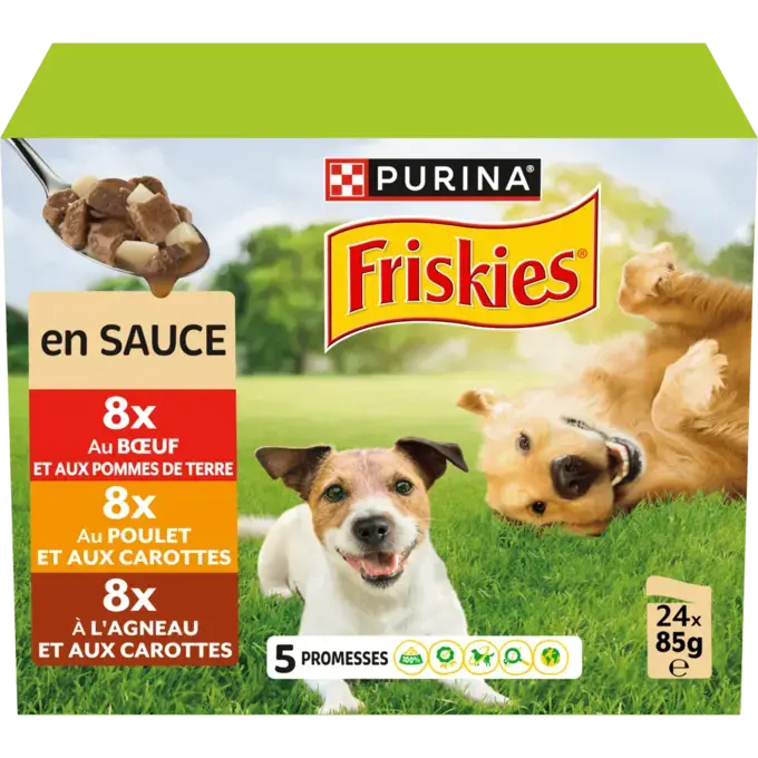 Friskies® - « Sachets Fraîcheur en Sauce pour chien adulte », « Fresh Sauce Bags »