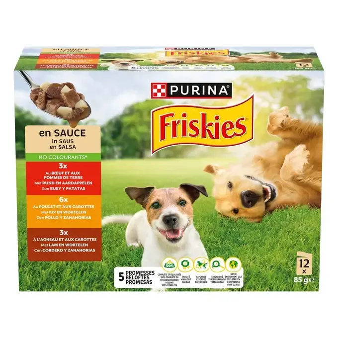 Friskies® - « Sachets Fraîcheur en Sauce pour chien adulte », « Fresh Sauce Bags »