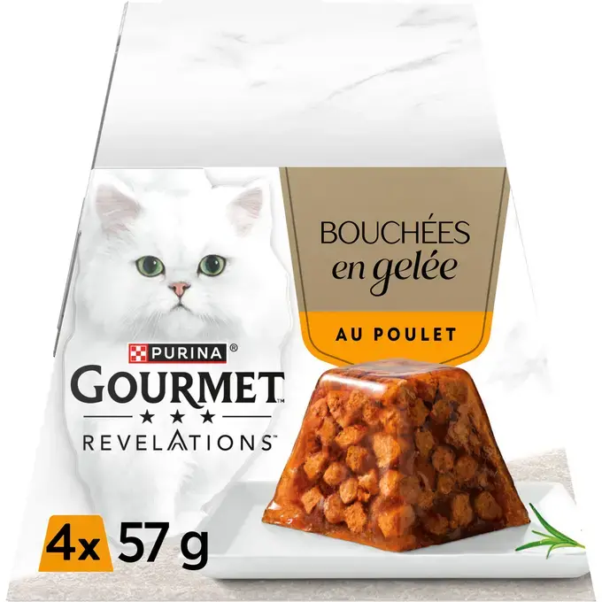 GOURMET® REVELATIONS® au Poulet - Bouchées en gelée