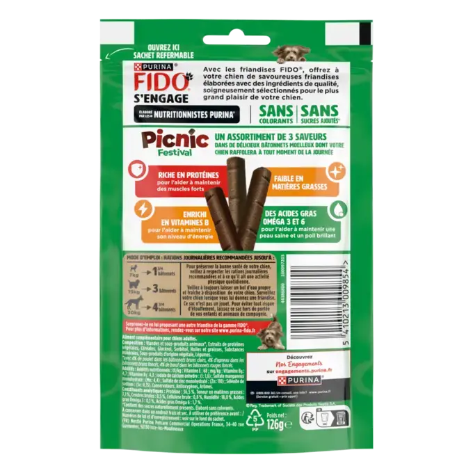 MHI friandise chien picnic festival