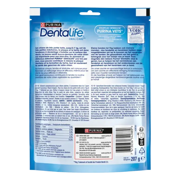 PURINA® DENTALIFE® Très Petit Chien (2-7kg)