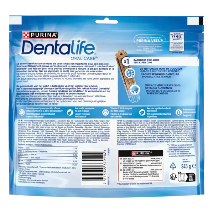 PURINA® DENTALIFE® Moyen Chien (12-25kg)