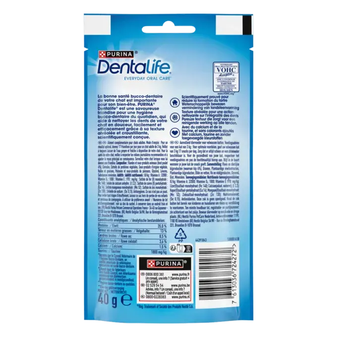 PURINA® DENTALIFE® Chat au Poulet Savoureux