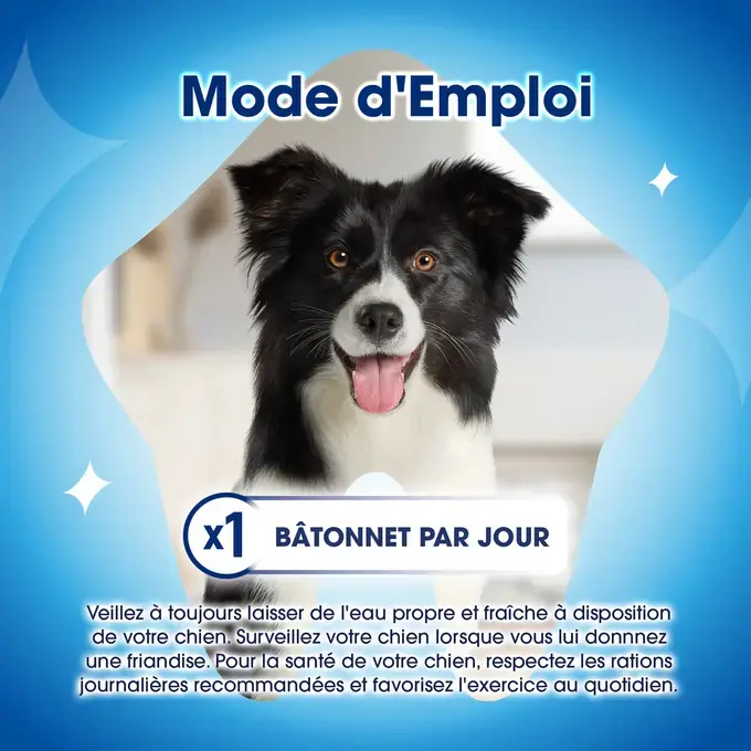 DENTALIFE® Daily Très Petit Chien (2-7kg) - Bâtonnets à mâcher