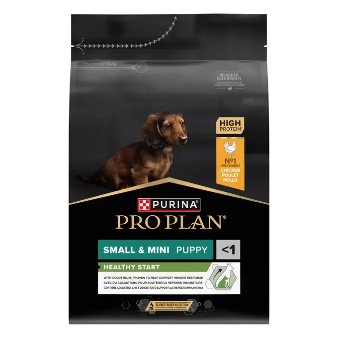 PURINA® PRO PLAN® SMALL & MINI PUPPY HEALTHY START - RICHE EN POULET - Croquettes pour petit chiot