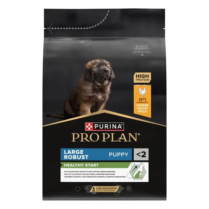 PURINA® PRO PLAN® LARGE ROBUST PUPPY HEALTHY START - RICHE EN POULET - Croquettes pour grand chiot robuste