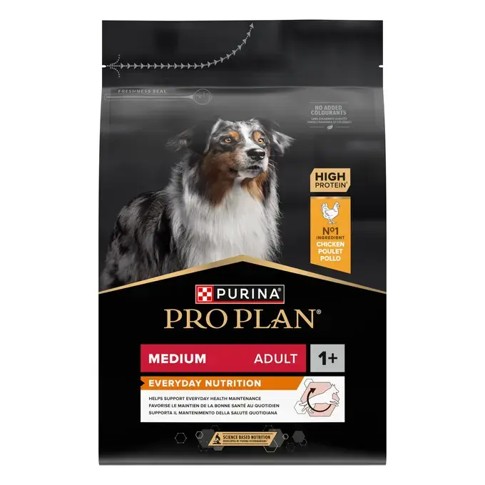 PURINA® PRO PLAN® MEDIUM ADULT EVERYDAY NUTRITION - RICHE EN POULET - Croquettes pour chien de taille moyenne
