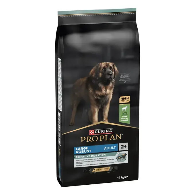 PURINA® PRO PLAN® LARGE ROBUST ADULT SENSITIVE DIGESTION - RICHE EN AGNEAU - Croquettes pour grand chien robuste à la digesti