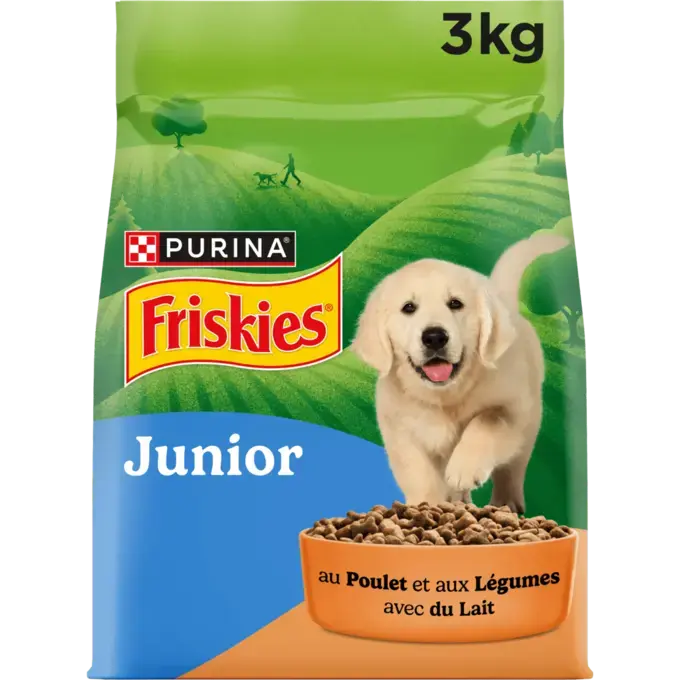 Friskies® Junior - Croquettes pour chiot au poulet