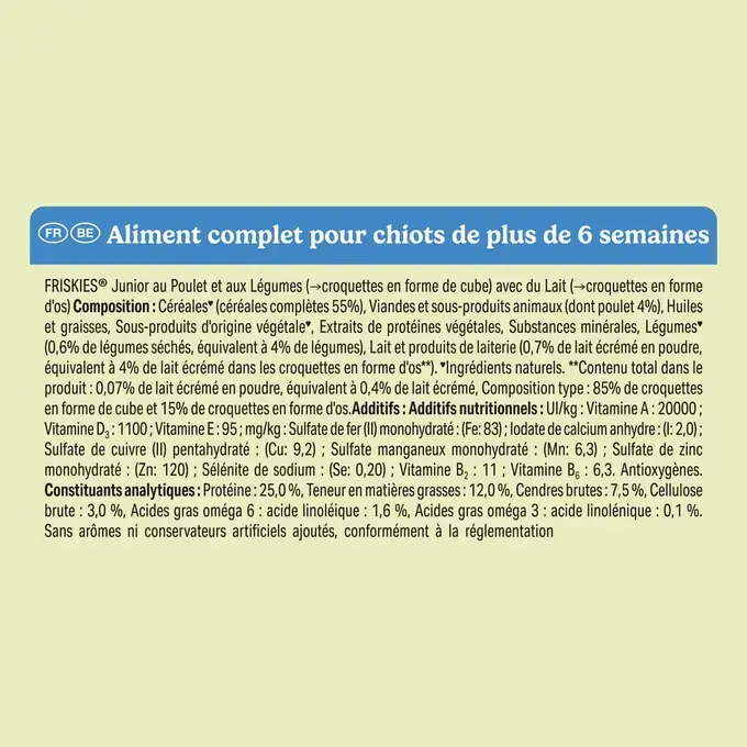 Friskies® Junior - Croquettes pour chiot au poulet