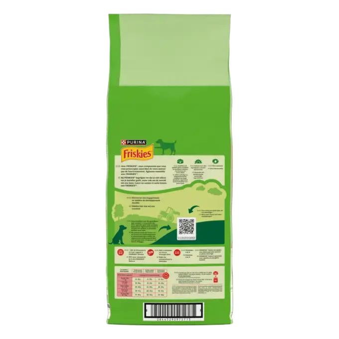 Friskies® Active - Croquettes au bœuf pour chien actif