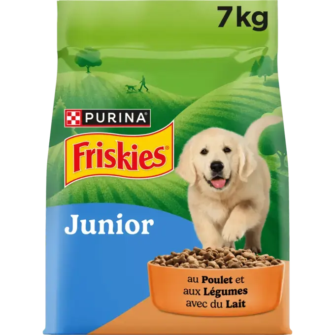 Friskies® Junior - Croquettes pour chiot au poulet