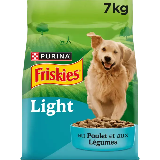 Friskies® Light - Croquettes allégées au poulet pour chien en surpoids