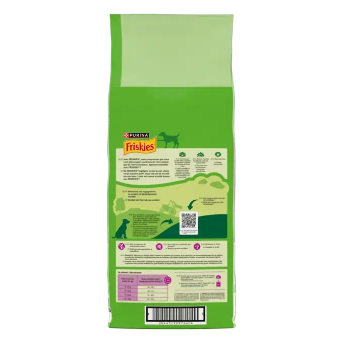 Friskies® Maxi - Croquettes pour chien au bœuf