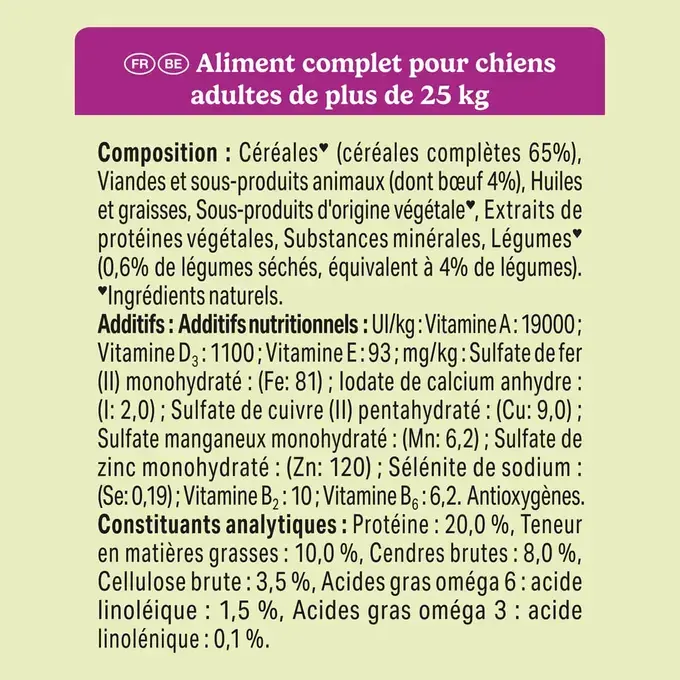 Friskies® Maxi - Croquettes pour chien au bœuf