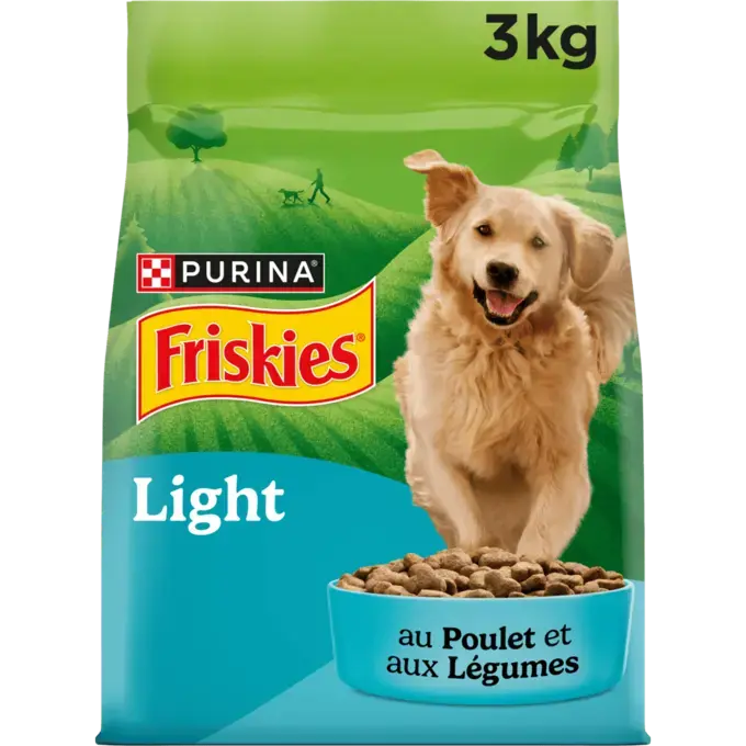 Friskies® Light - Croquettes allégées au poulet pour chien en surpoids
