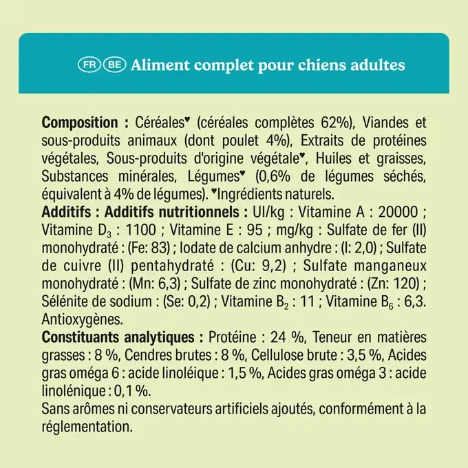 Friskies® Light - Croquettes allégées au poulet pour chien en surpoids