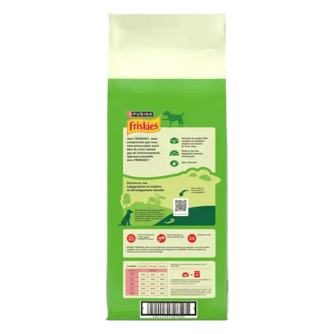 Friskies® Active - Croquettes au bœuf pour chien actif