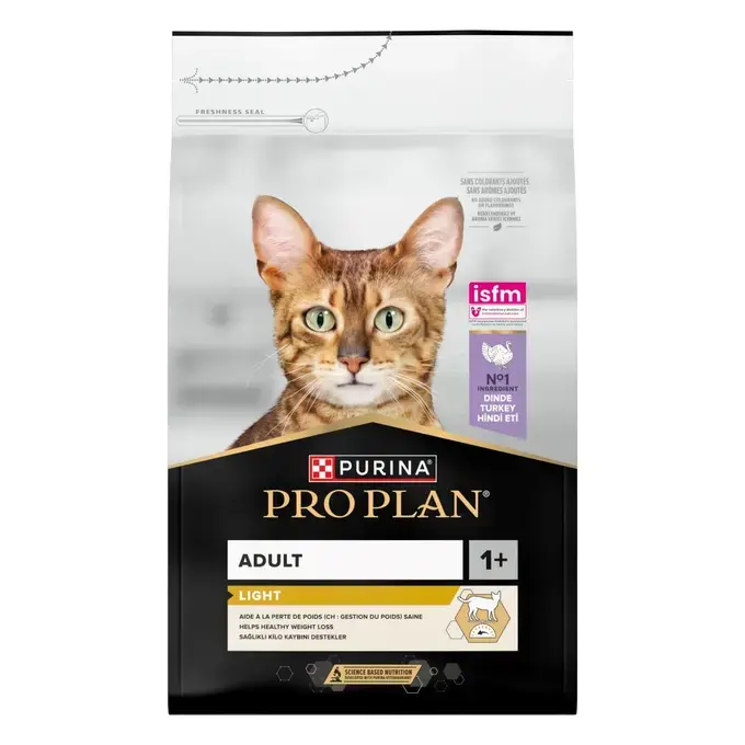  Purina® Pro Plan® Light Adult Avec Optilight® Riche En Dinde