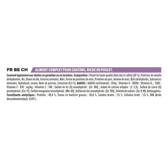 Purina® Proplan® Kitten Healthy Start - Croquettes au poulet