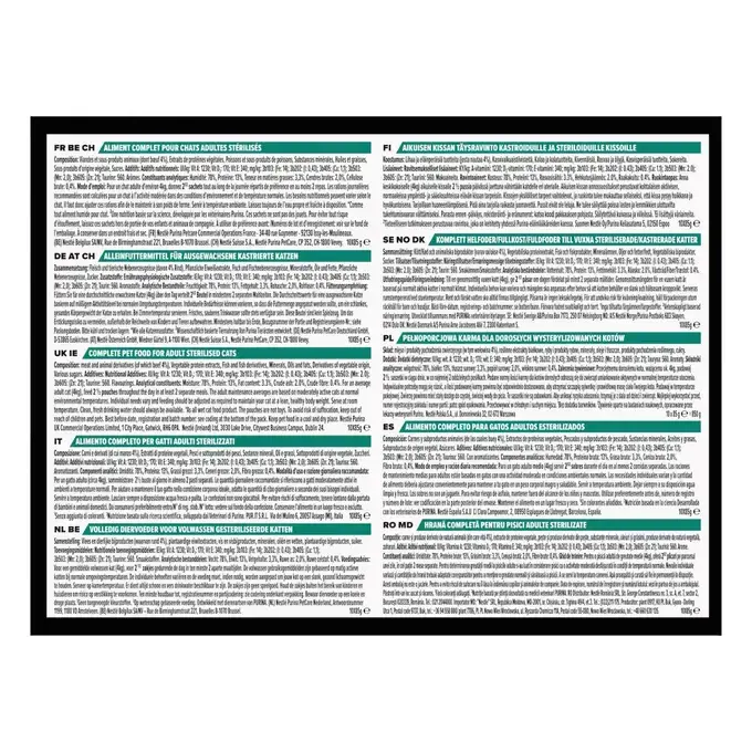 PURINA® PRO PLAN® Adult STERILISED MAINTENANCE au Bœuf en Sauce