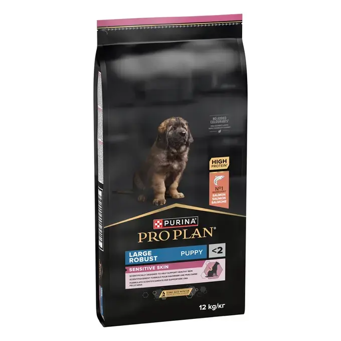 PURINA® PRO PLAN® Large Puppy Robust Sensitive Skin - Riche en saumon 12KG