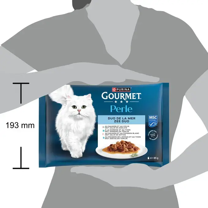 GOURMET® PERLE DUO de la Mer - Sachets pour chat