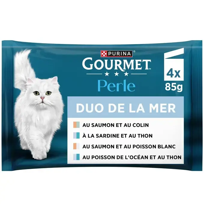 GOURMET® PERLE DUO de la Mer - Sachets pour chat