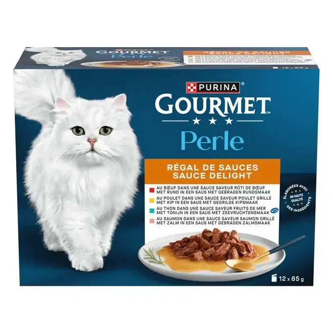 GOURMET® PERLE Régal de Sauces - Sachets pour chat