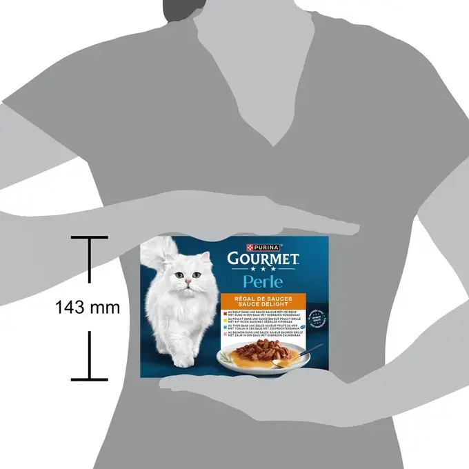 GOURMET® PERLE Régal de Sauces - Sachets pour chat