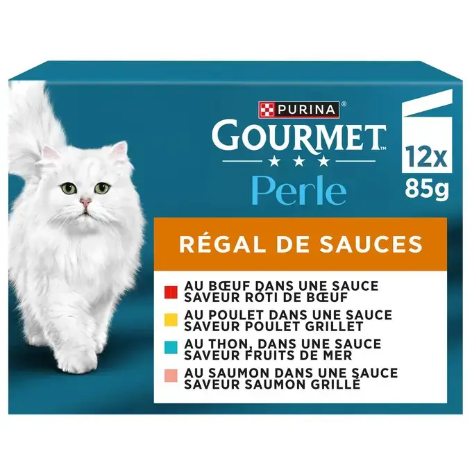 GOURMET® PERLE Régal de Sauces - Sachets pour chat