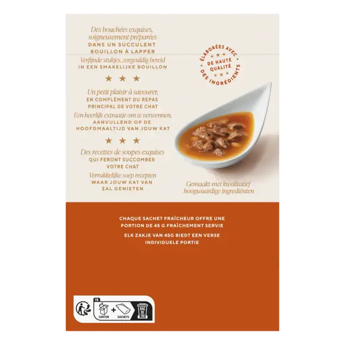 GOURMET™ Soup' Royale au Bœuf, au Poulet ou à la Dinde, garni de légumes et de pâtes ou de riz