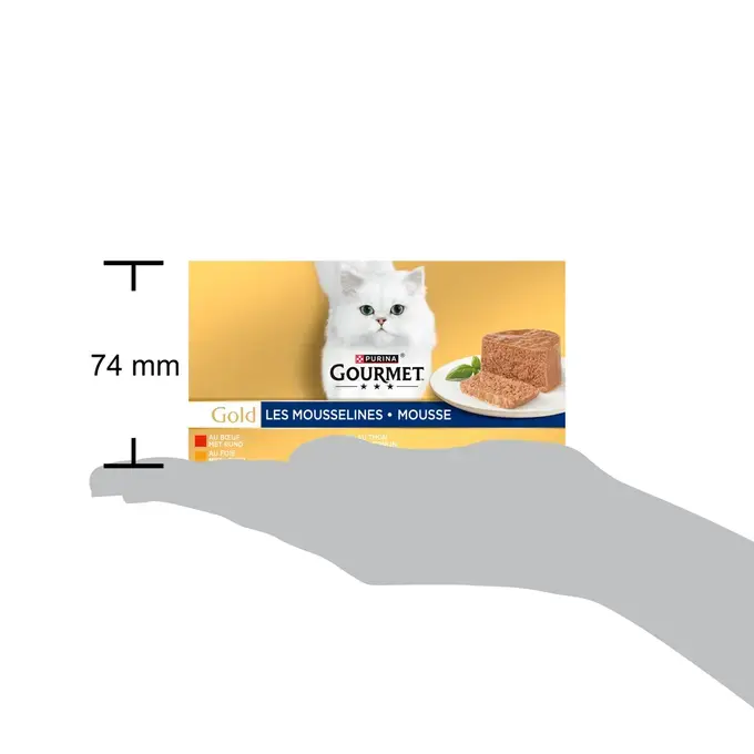 GOURMET® GOLD Les Mousselines au Thon - Boîtes pour chat
