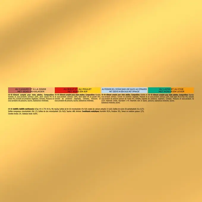 GOURMET™ GOLD Double Délice - Boîtes pour chat