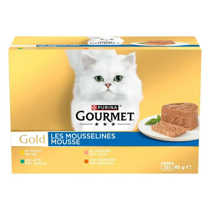 GOURMET™ GOLD Les Mousselines au Poulet - Boîtes pour chat