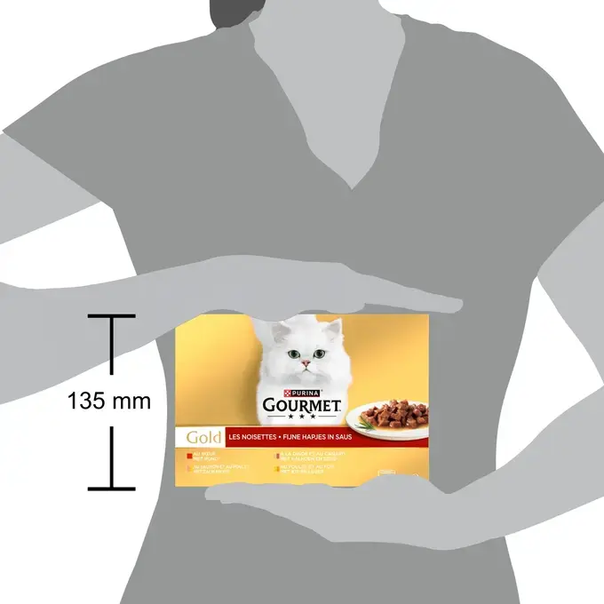 GOURMET® GOLD Les Noisettes - Boîtes pour chat