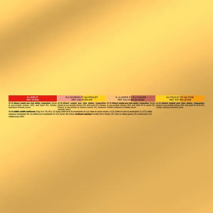GOURMET® GOLD Les Noisettes - Boîtes pour chat