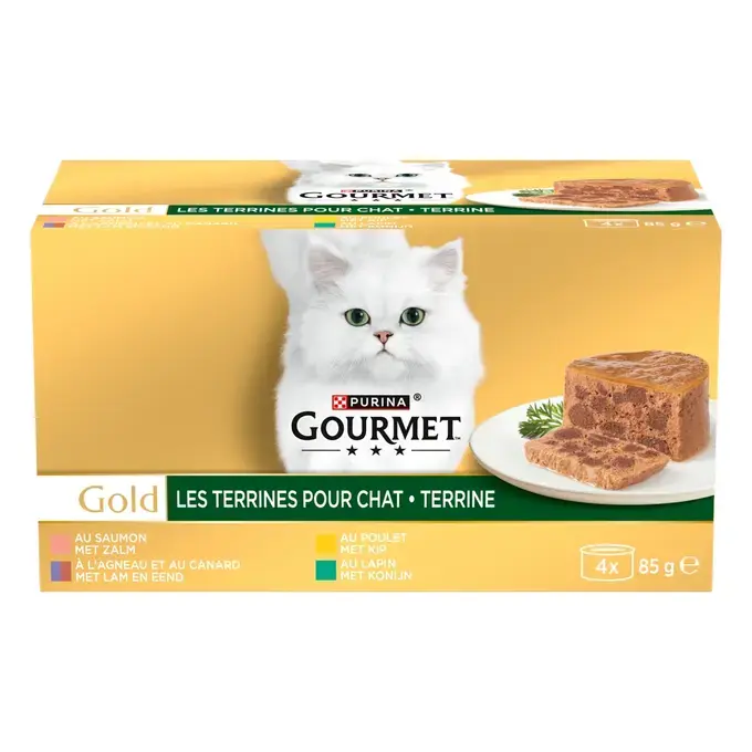 GOURMET® GOLD Les Terrines - Boîtes pour chat
