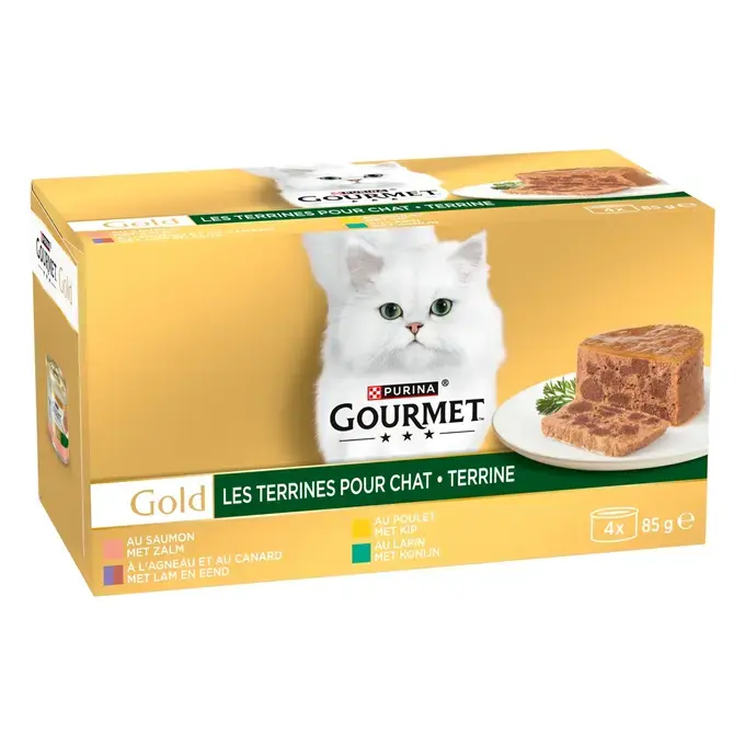 GOURMET® GOLD Les Terrines - Boîtes pour chat