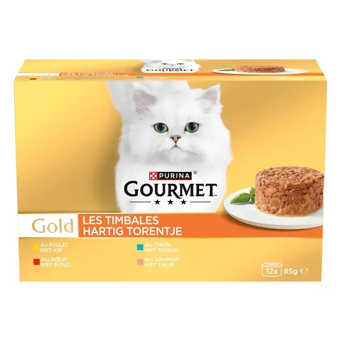 GOURMET® GOLD Les Timbales - Boîtes pour chat